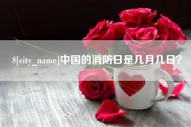 咸阳中国的消防日是几月几日？
