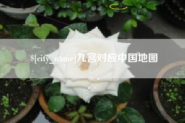 咸阳九宫对应中国地图