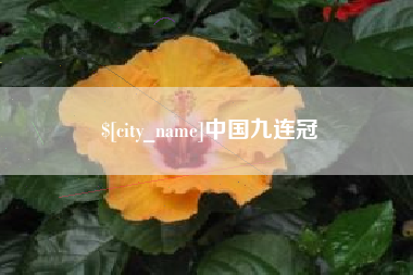 咸阳中国九连冠