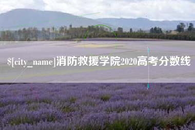 咸阳消防救援学院2020高考分数线