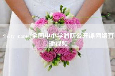 咸阳全国中小学消防公开课网络直播视频
