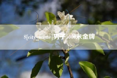 咸阳男子5000米金牌