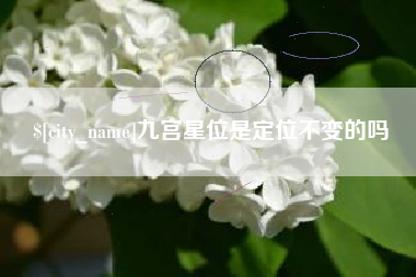 咸阳九宫星位是定位不变的吗