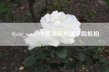 咸阳中国消防救援学院航拍
