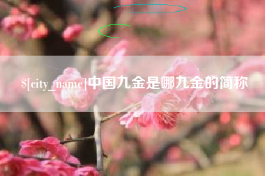 咸阳中国九金是哪九金的简称