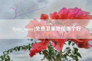 咸阳免费卫星地图哪个好