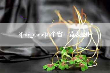 咸阳36个省一览表图片