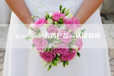 咸阳消防产品ccc认证查询