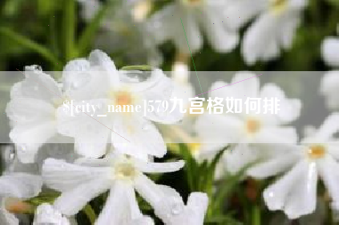 咸阳579九宫格如何排