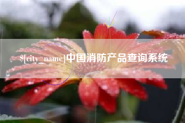 咸阳中国消防产品查询系统