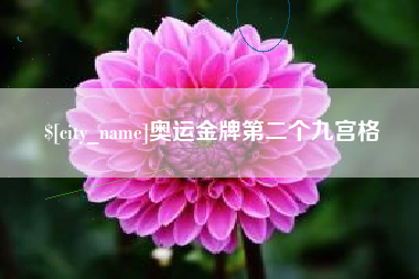 咸阳奥运金牌第二个九宫格