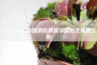 咸阳中国消防救援学院招生章程公布!