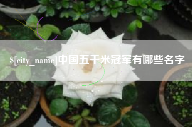咸阳中国五千米冠军有哪些名字